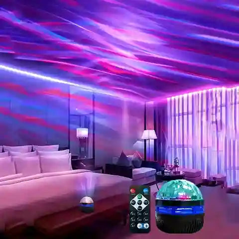 BABBAK’S LTD | Projection Lamp Night Light – LED Star Projector with Remote Control