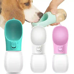 BABBAK'S LTD Portable Dog Water Bottle – Leakproof Outdoor Pet Drinking Bottle for Dogs & Cats