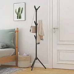 BABBAK'S LTD Modern Tree Branch Coat Rack – 9-Hook Clothing & Hat Storage Stand