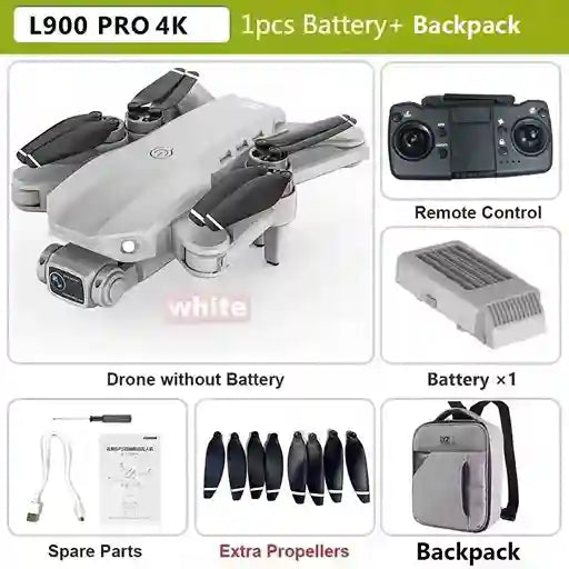 BABBAK'S LTD L900 Pro SE MAX 5G WiFi Brushless GPS Drone – 4K Dual Camera with Obstacle Avoidance
