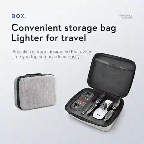 BABBAK'S LTD KBDFA S2S Mini Drone – Foldable Obstacle Avoidance Drone with 4K/8K HD Camera