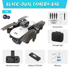 BABBAK'S LTD KBDFA S2S Mini Drone – Foldable Obstacle Avoidance Drone with 4K/8K HD Camera