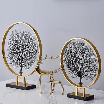 Sea Tree Metal Decor