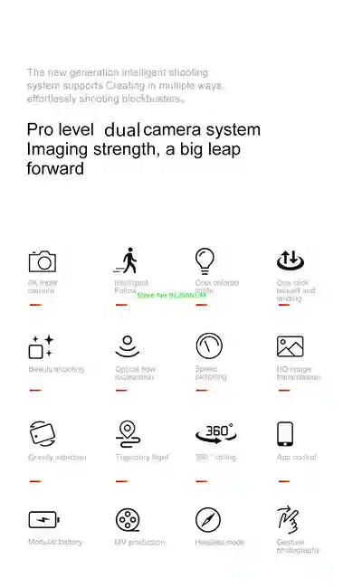 BABBAK'S LTD Tccicadas A808 – 8K UHD Foldable Beginner-Friendly Drone