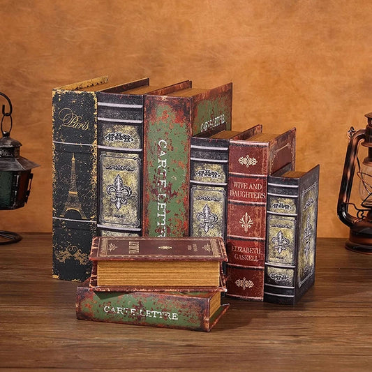 Antique Book Phone Holder