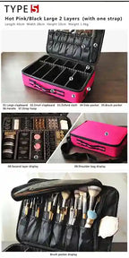 Travel Makeup Organizer Case, BABBAK'S LTD