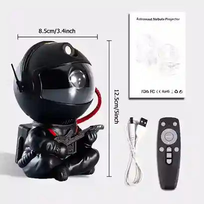 BABBAK'S LTD Galaxy Star Projector Night Light – Astronaut Nebula Ceiling Lamp for Bedroom & Home Decor