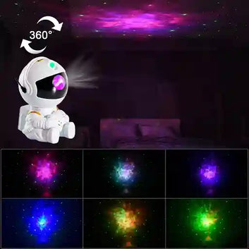 BABBAK'S LTD Galaxy Star Projector Night Light – Astronaut Nebula Ceiling Lamp for Bedroom & Home Decor