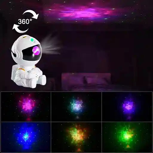 BABBAK'S LTD Galaxy Star Projector Night Light – Astronaut Nebula Ceiling Lamp for Bedroom & Home Decor