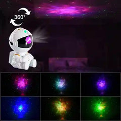 BABBAK'S LTD Galaxy Star Projector Night Light – Astronaut Nebula Ceiling Lamp for Bedroom & Home Decor