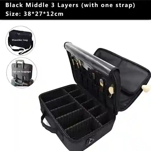 Travel Makeup Organizer Case, BABBAK'S LTD