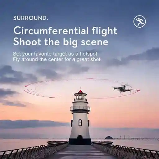 BABBAK'S LTD Mijia S2S 8K Drone – Dual Camera GPS Quadcopter with Obstacle Avoidance