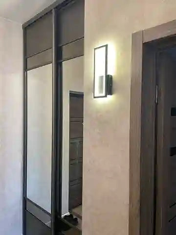 BABBAK'S LTD DUTRIEUX Modern Wall Lamp – LED Wall Lighting, Black/Gold/White, Metal & Acrylic, Stylish Home Decor