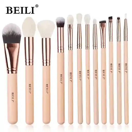 Pink Makeup Brush Set Professional 25 to 28 Piece, BABBAK'S LTD