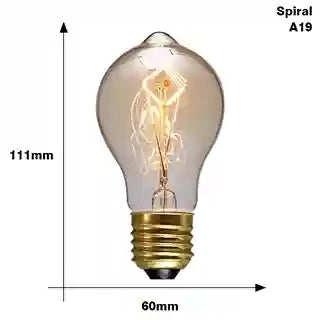 BABBAK'S LTD Vintage Edison LED Bulb – Retro E27 40W Warm Light Home & Café Lighting