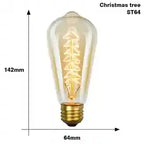 BABBAK'S LTD Vintage Edison LED Bulb – Retro E27 40W Warm Light Home & Café Lighting