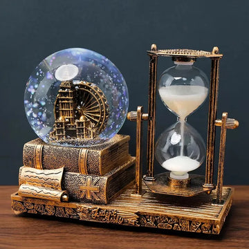 Antique Eiffel Tower Hourglass