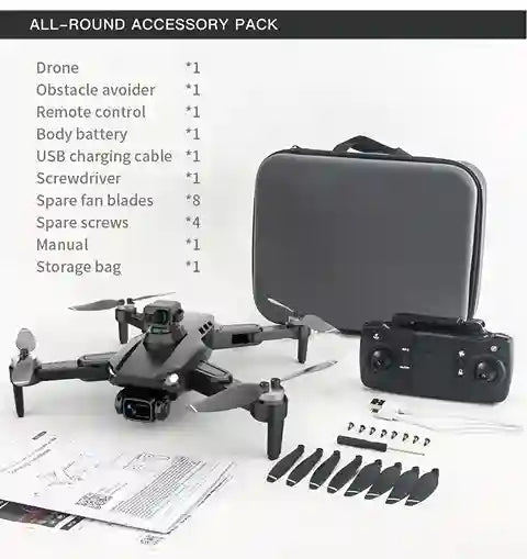 BABBAK'S LTD L900 Pro SE MAX 5G WiFi Brushless GPS Drone – 4K Dual Camera with Obstacle Avoidance