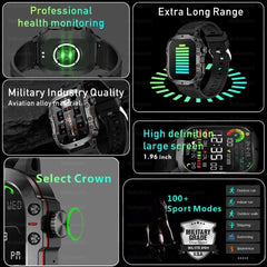 Military GPS Smart Watch