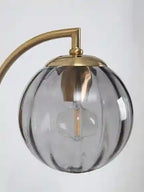 BABBAK'S LTD LZPZ RUI Modern Wall Lamps – Elegant LED Lighting for Bedroom & Hallway (Metal + Glass, Blue/Gray/Green)