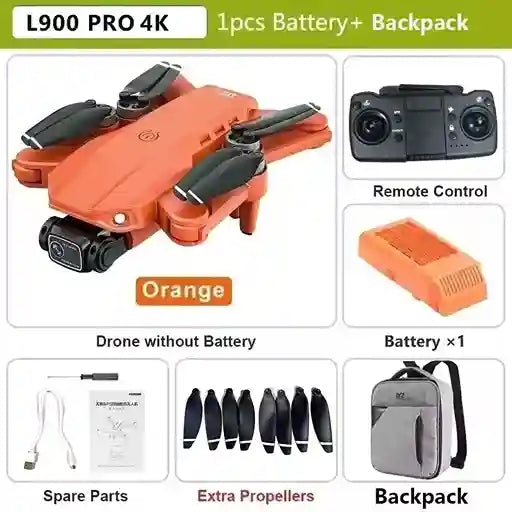 BABBAK'S LTD L900 Pro SE MAX 5G WiFi Brushless GPS Drone – 4K Dual Camera with Obstacle Avoidance