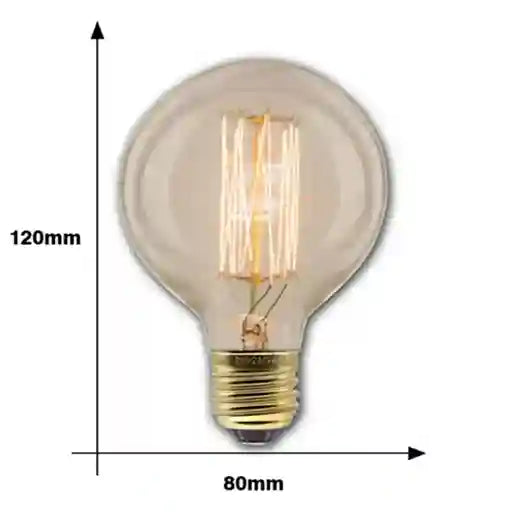 BABBAK'S LTD Vintage Edison Spiral LED Bulb – Retro E27 Warm Light Home Decor