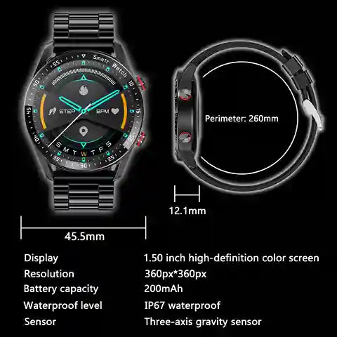 Smart Watch for Men HW20 Fitness Watch | BABBAK'S LTD