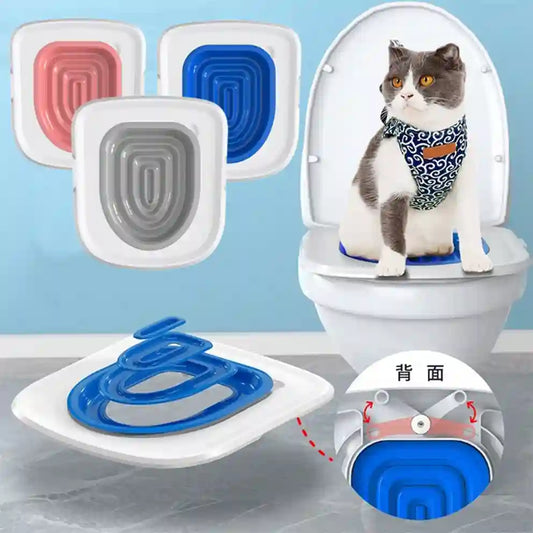 BABBAK'S LTD Pet Toilet Training Kit – Reusable Cat & Dog Litter Tray with Semi‑Closed Design