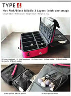 Travel Makeup Organizer Case, BABBAK'S LTD