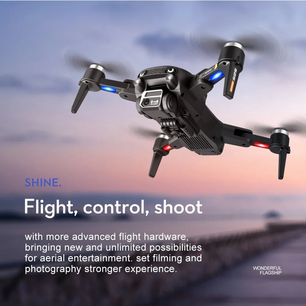 BABBAK'S LTD S2S 8K Professional Photography Drone – Dual Camera, Brushless Motors & Obstacle Avoidance