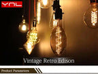 BABBAK'S LTD Vintage Edison LED Bulb – Retro E27 40W Warm Light Home & Café Lighting