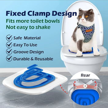 BABBAK'S LTD Pet Toilet Training Kit – Reusable Cat & Dog Litter Tray with Semi‑Closed Design