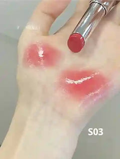 BABBAK'S LTD -Pink Bear Water Essence Lip Glaze – Cup-Resistant, Glossy, Long-Lasting Lip Tint