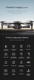 BABBAK'S LTD MIJIA 8K UHD Camera Drone – Lightweight App-Controlled Aerial Photography Quadcopter