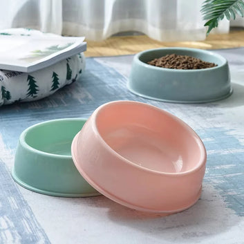 BABBAK'S LTD Durable Plastic Pet Food & Water Bowl – Thickened Wheat Stalk Feeder for Small & Medium Dogs & Cats