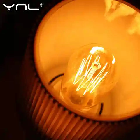 BABBAK'S LTD Vintage Edison LED Bulb – Retro E27 40W Warm Light Home & Café Lighting
