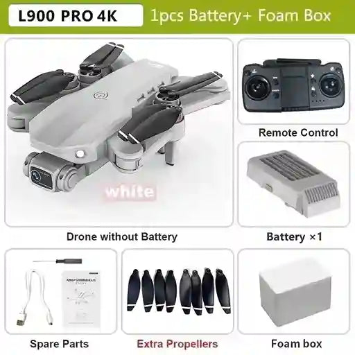 BABBAK'S LTD L900 Pro SE MAX 5G WiFi Brushless GPS Drone – 4K Dual Camera with Obstacle Avoidance