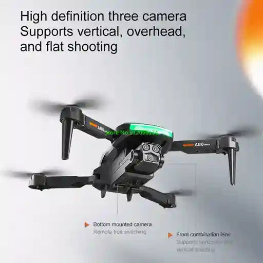 BABBAK'S LTD Tccicadas A808 – 8K UHD Foldable Beginner-Friendly Drone