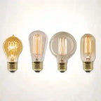 BABBAK'S LTD Vintage Edison Spiral LED Bulb – Retro E27 Warm Light Home Decor