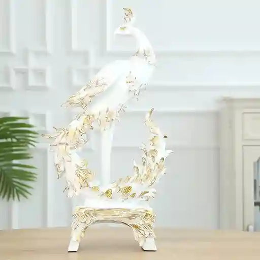 Modern Resin Phoenix Sculpture Home Decor | BABBAK'S LTD