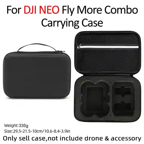 BABBAK'S LTD DJI NEO Portable Drone Carrying Case – Travel Shoulder Bag with Protective Foam