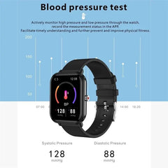 BABBAK'S LTD LIGE Full Touch Screen Smartwatch – IP67 Waterproof Fitness Tracker with Heart Rate & Sleep Monitoring