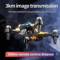BABBAK'S LTD M5 Pro 4K Dual Camera Drone – GPS, Obstacle Avoidance, Foldable Brushless Motor FPV Quadcopter