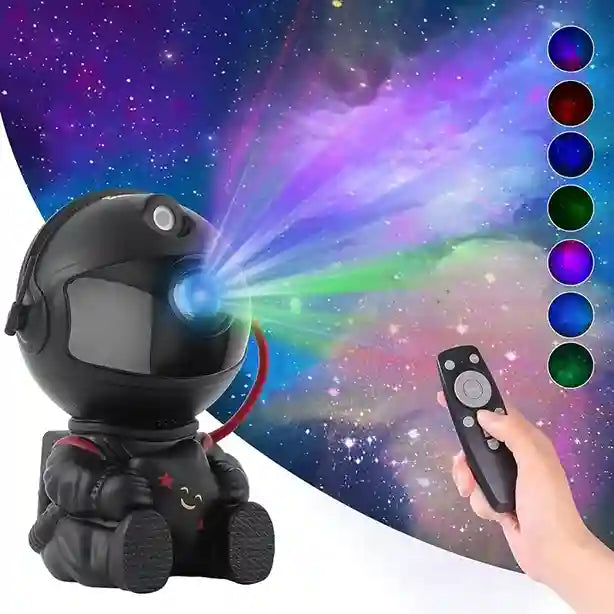 BABBAK'S LTD Galaxy Star Projector Night Light – Astronaut Nebula Ceiling Lamp for Bedroom & Home Decor