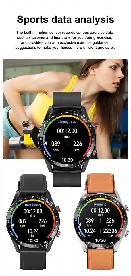 Smart Watch for Men HW20 Fitness Watch | BABBAK'S LTD