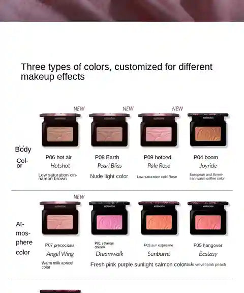 Kaleidos Mono Blush Pressed Powder | BABBAK'S LTD