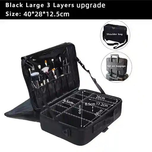 Travel Makeup Organizer Case, BABBAK'S LTD