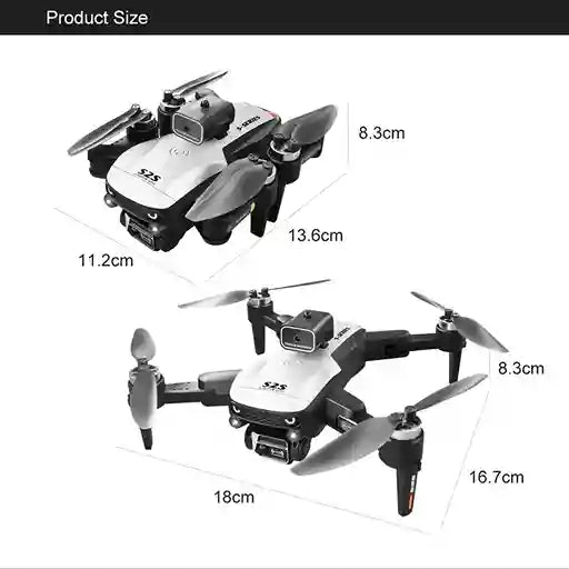 BABBAK'S LTD Mijia S2S 8K Drone – Dual Camera GPS Quadcopter with Obstacle Avoidance