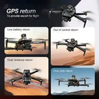 BABBAK'S LTD Xiaomi V198GPS Drone – Foldable 8K HD Camera GPS Quadcopter with Obstacle Avoidance