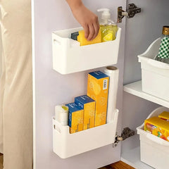 BABBAK'S LTD Self‑Contained Wall Storage Rack – Easy Installation Organizer for Home & Kitchen